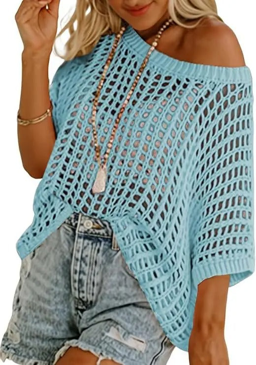 Solara™ - Summer Breeze Crochet Top
