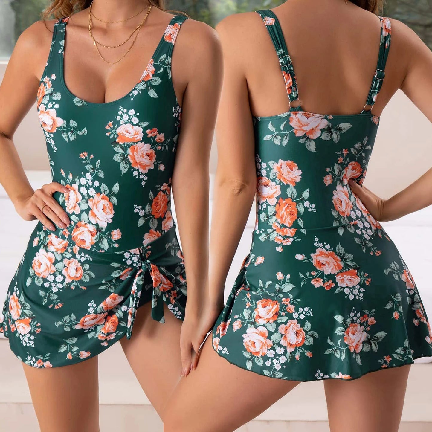 Curvista™ - Chic Swim Romper for Women