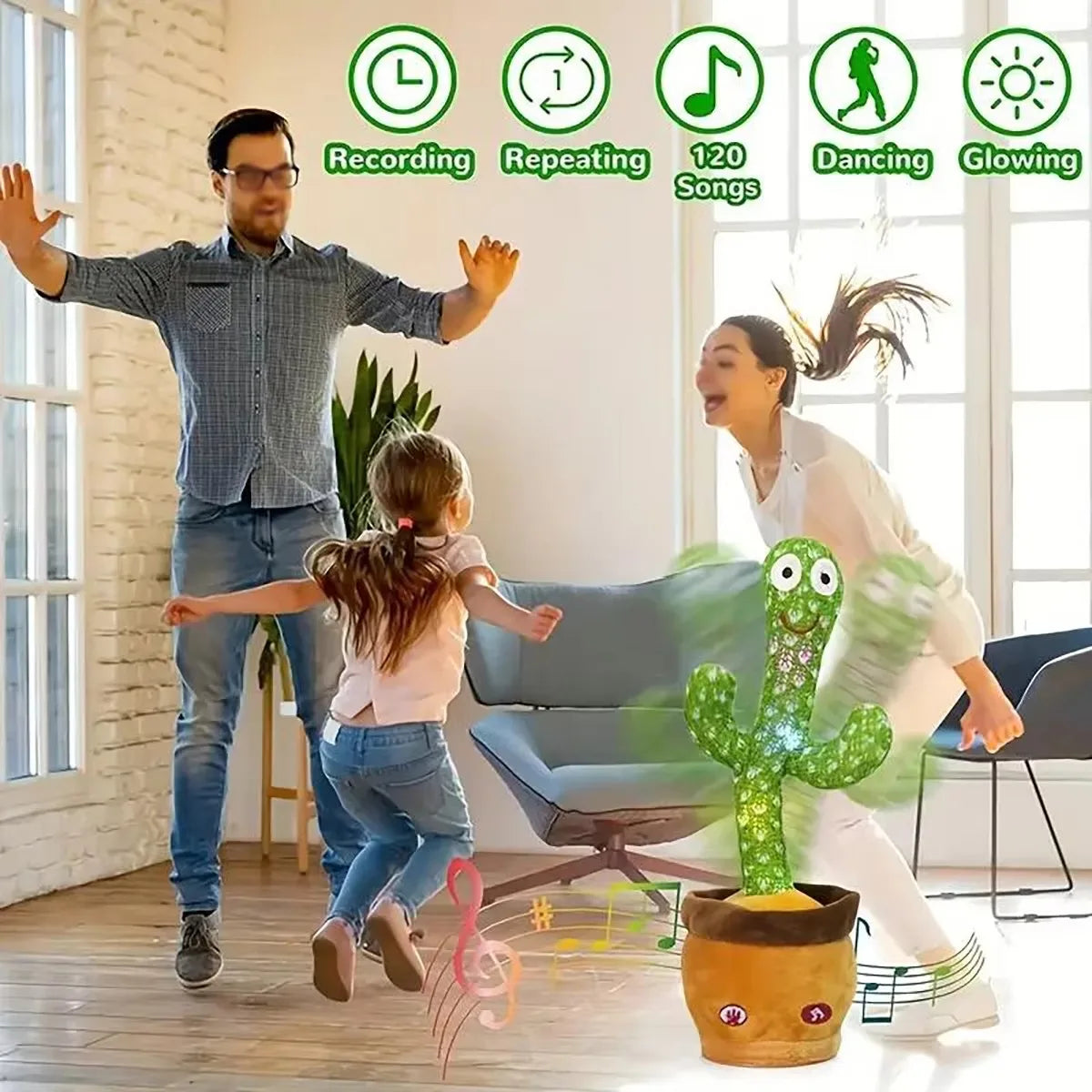 Danzio™ - Dancing Cactus Toy