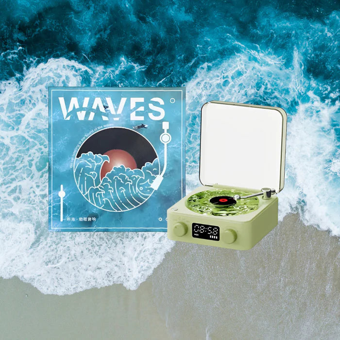 Waves Vinyl Speaker Lamp