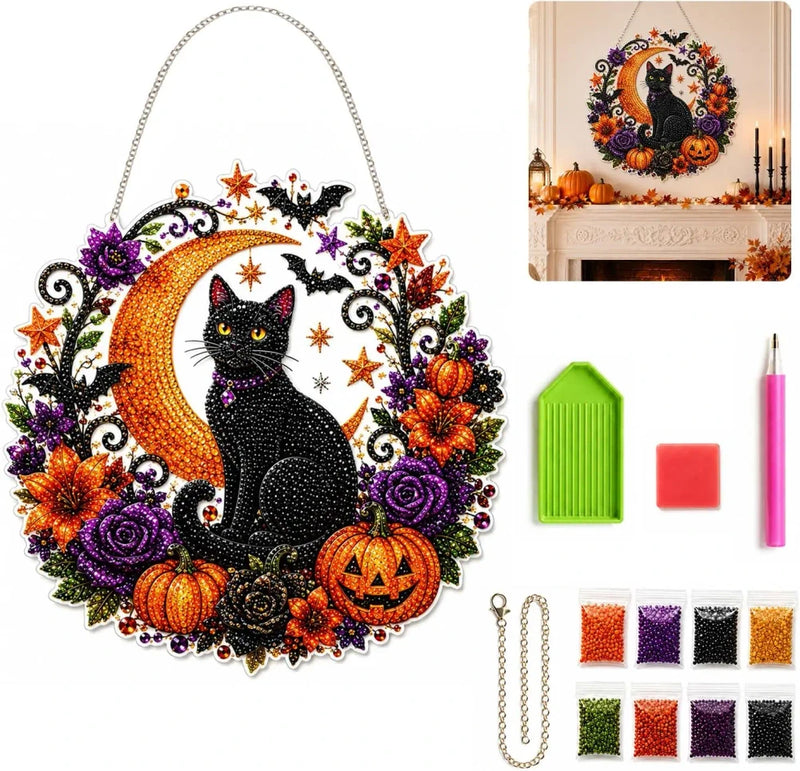 Halloween Diamond Art Hanging Ornament