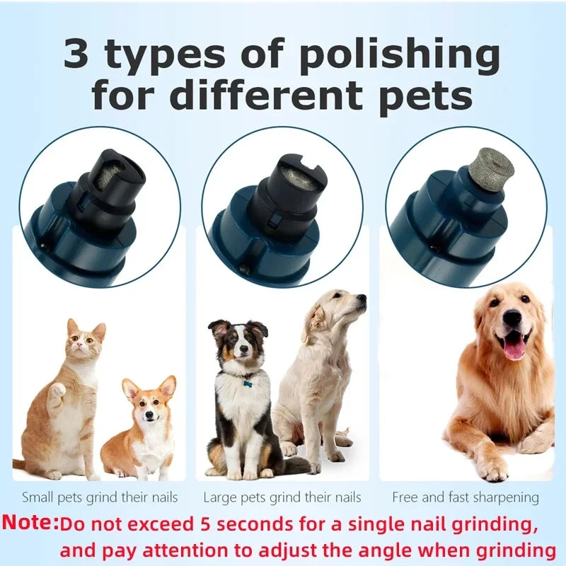 PawGrind™ Electric Pet Nail Grinder