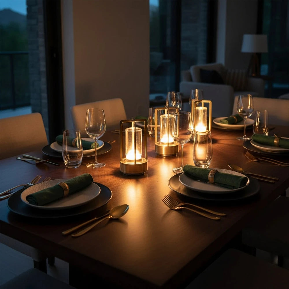 LumiCrystal™ Cordless Crystal Lantern Light
