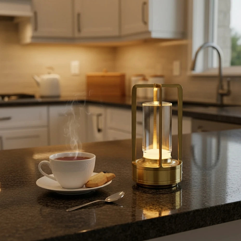 LumiCrystal™ Cordless Crystal Lantern Light
