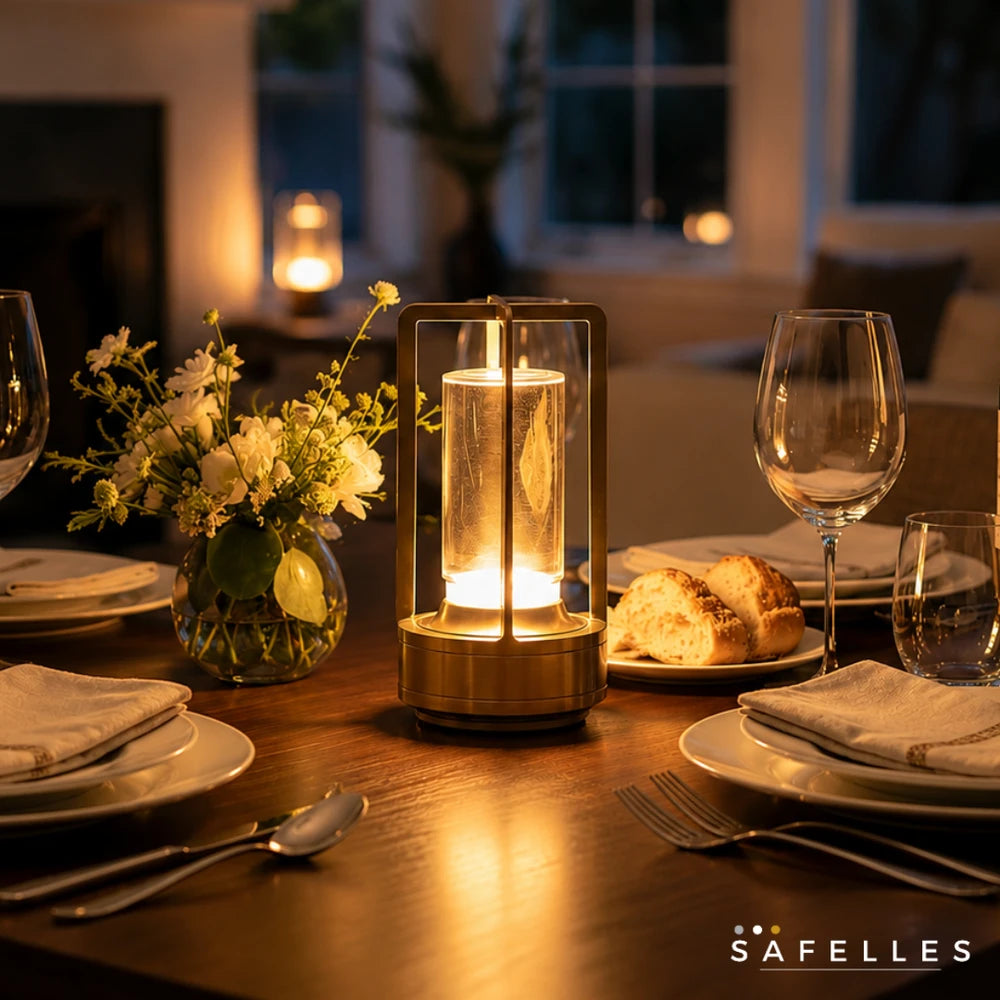 LumiCrystal™ Cordless Crystal Lantern Light