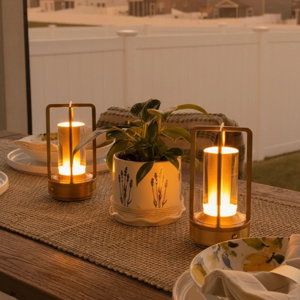 LumiCrystal™ Cordless Crystal Lantern Light