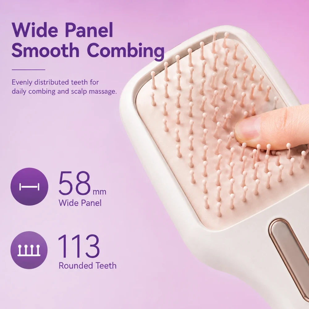 LumiScalp™ Electric Red Light Hair Massager Brush