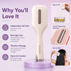 LumiScalp™ Electric Red Light Hair Massager Brush