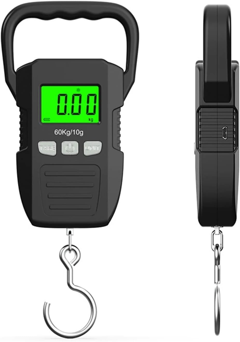 FishWeighPro™ Digital Fishing Scale with Measuring Tape