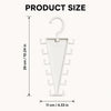 VortiVibe™ Rotating V-Shaped Closet Organizer