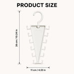 VortiVibe™ Rotating V-Shaped Closet Organizer