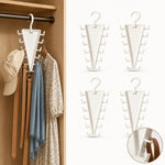 VortiVibe™ Rotating V-Shaped Closet Organizer