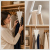 VortiVibe™ Rotating V-Shaped Closet Organizer