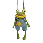 HopBag™ Crochet Frog Crossbody Bag
