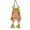 HopBag™ Crochet Frog Crossbody Bag