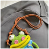 HopBag™ Crochet Frog Crossbody Bag