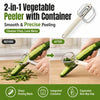 PeeliPro™ 2-in-1 Vegetable Peeler with Container