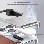 Zion™ Leather Aromatherapy Phone Case