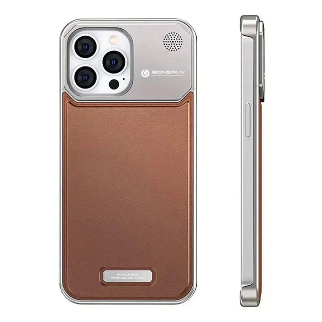 Zion™ Leather Aromatherapy Phone Case