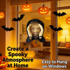 Scary Peeper Window Sticker
