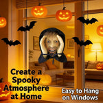 Scary Peeper Window Sticker