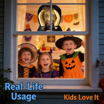 Scary Peeper Window Sticker
