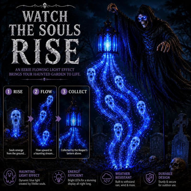 Animated Soul Harvester Halloween Light
