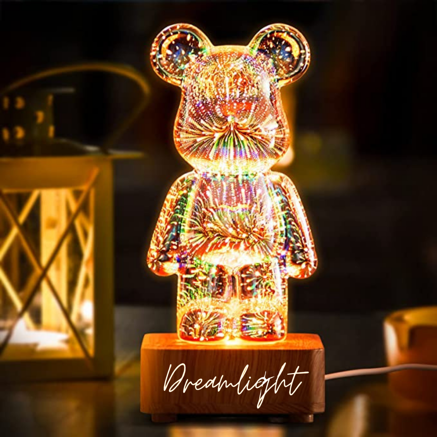 TwinkleBear™ Rainbow Firework Bear Nightlight