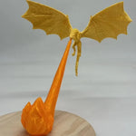 3D Printed Dragon Flame Desk Light