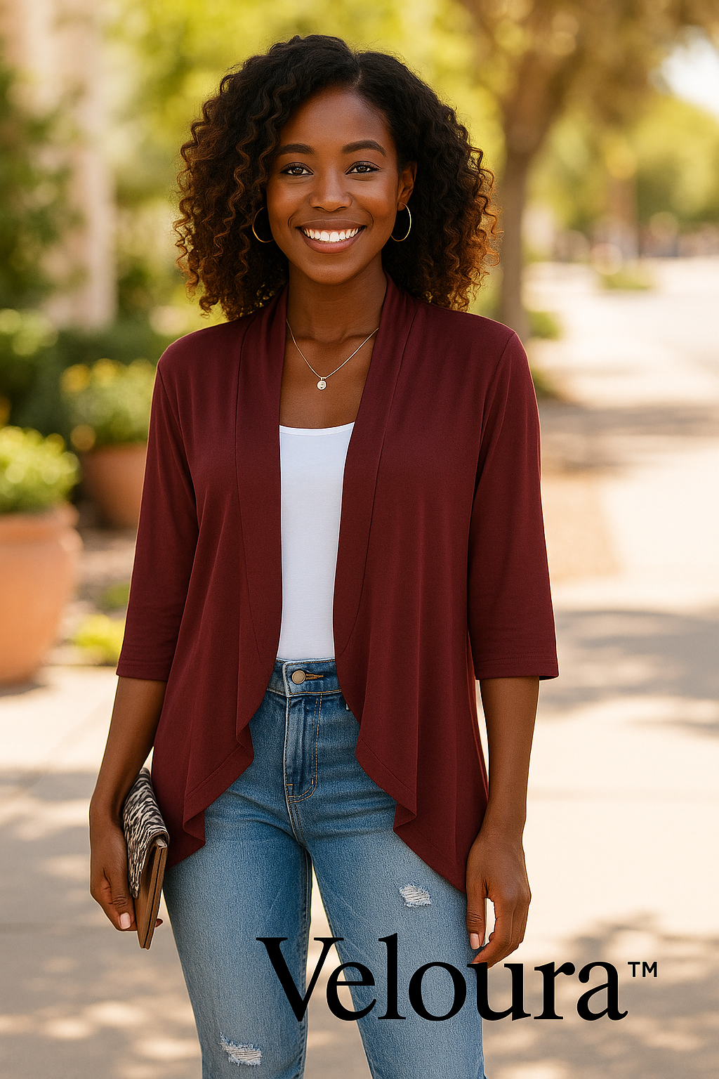 Veloura™ - Stylish Women’s Cape Cardigan