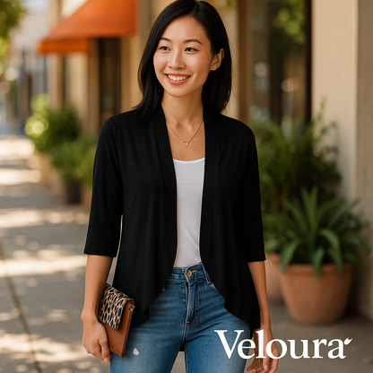 Veloura™ - Stylish Women’s Cape Cardigan