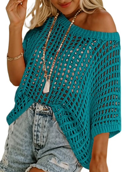Solara™ - Summer Breeze Crochet Top
