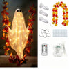 Lighted Hanging Halloween Ghost