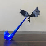 3D Printed Dragon Flame Desk Light