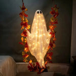 Lighted Hanging Halloween Ghost
