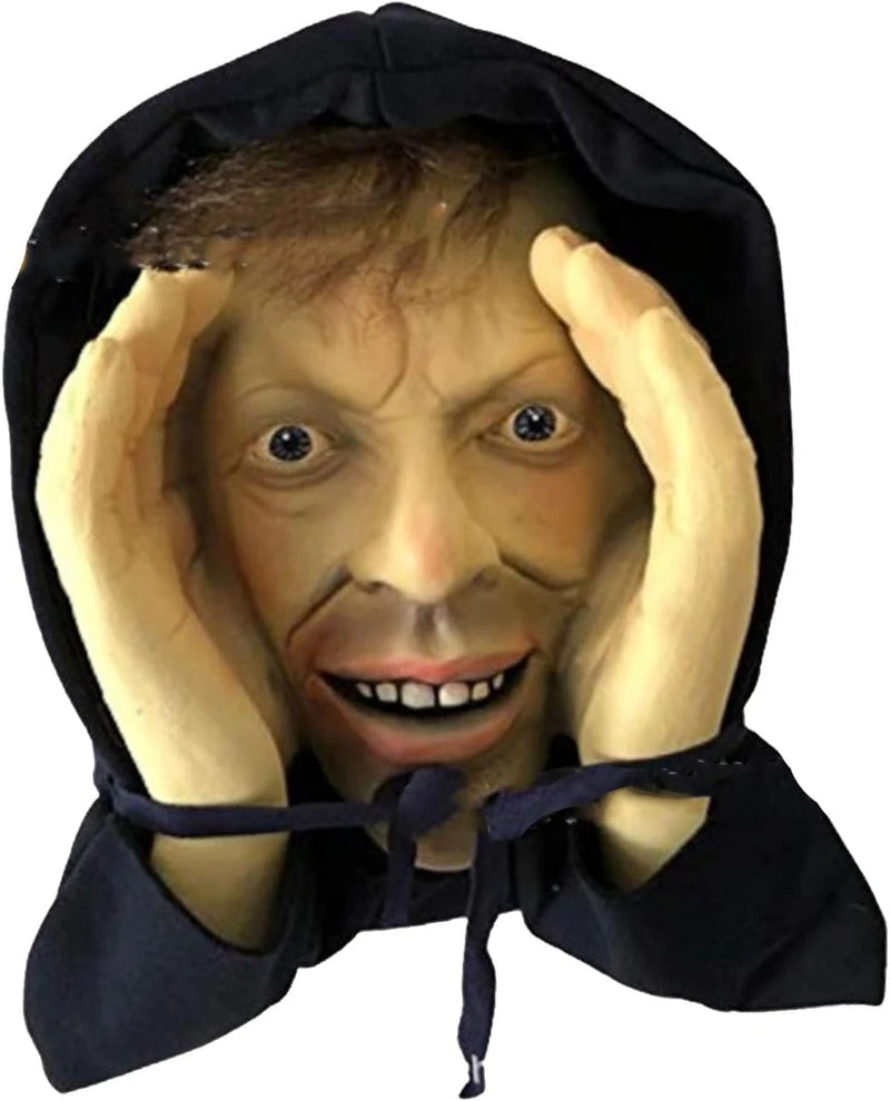 Scary Peeper Window Sticker