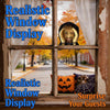 Scary Peeper Window Sticker