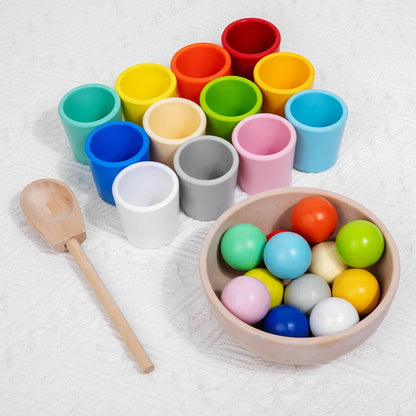 CupVibe™ - Colorful Cups and Balls Game