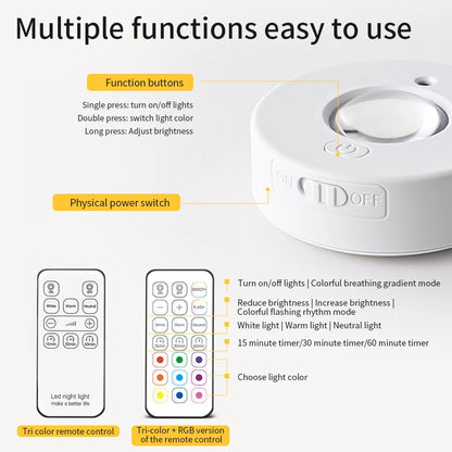 GlowBuddy™ GlowMate Rechargeable LED Under-Cabinet Light
