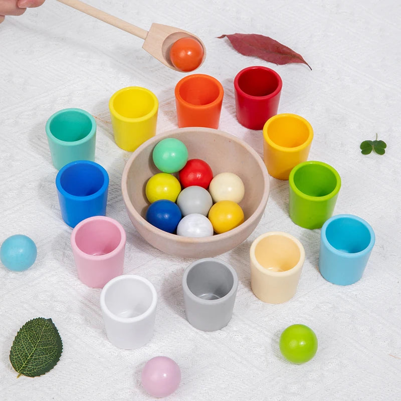 CupVibe™ - Colorful Cups and Balls Game