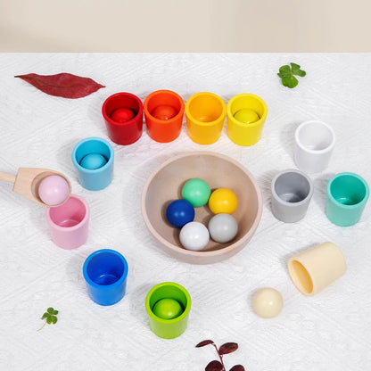 CupVibe™ - Colorful Cups and Balls Game