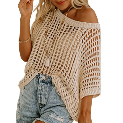 Solara™ - Summer Breeze Crochet Top