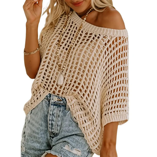 Solara™ - Summer Breeze Crochet Top