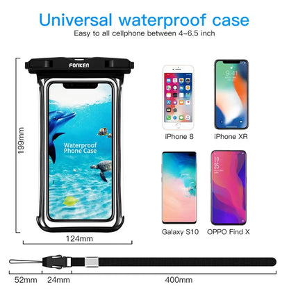 FONKEN Waterproof All-Weather Phone Shield