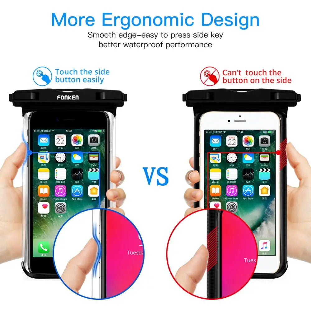 FONKEN Waterproof All-Weather Phone Shield