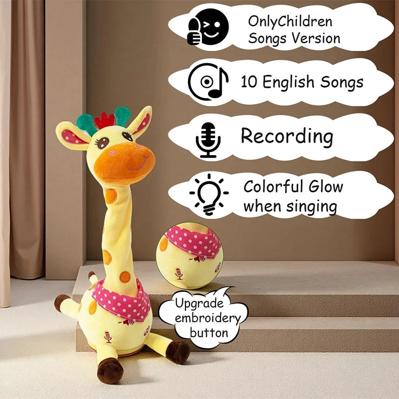 GiraGlow™ - Dancing Giraffe Toy with Lights