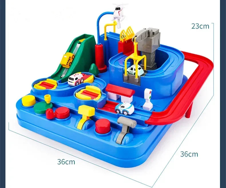 AdventureDrive™ - Adventure Car Track Blocks Toy Set