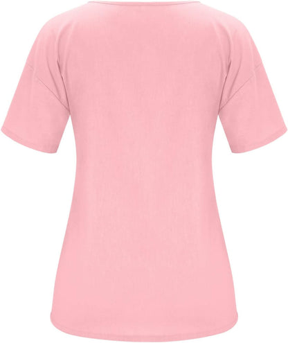 Velora™ - Boho Chic Women's V-Neck T-shirt