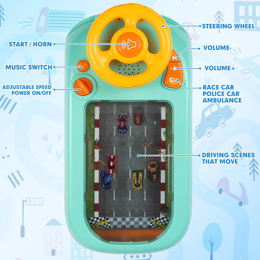 Steery™ - Interactive Driver's Toy for Kids