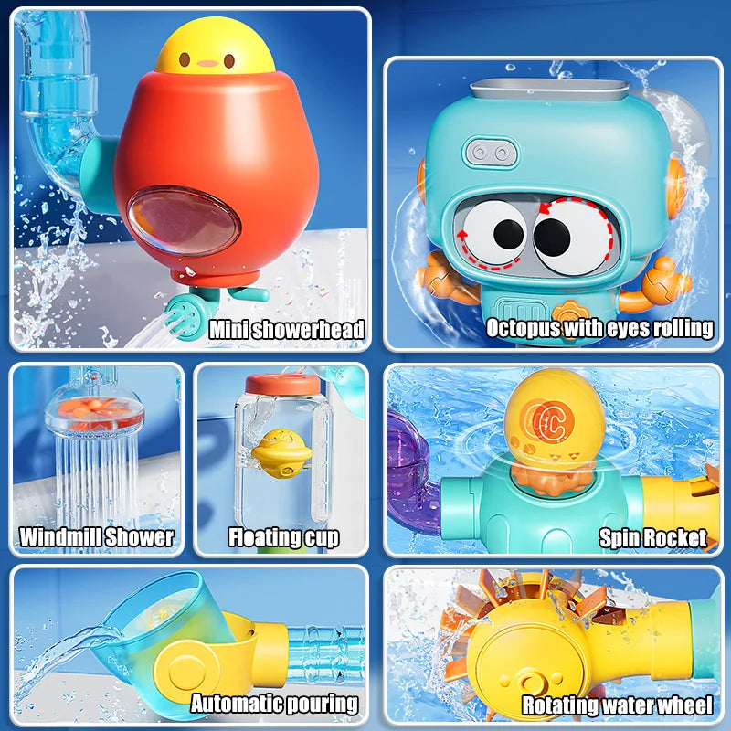 SplashyTube™ - Splash DIY Tube Bath Toy
